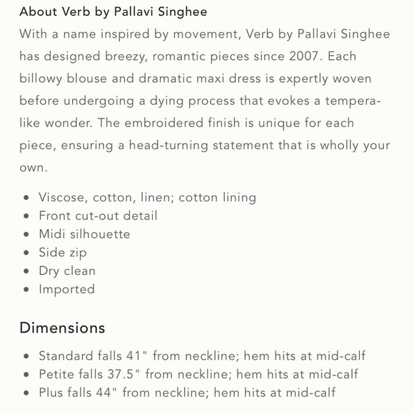 Anthropologie Verb Cut Out Geometric MIDI Dress Size 6 - Picture 2 of 8